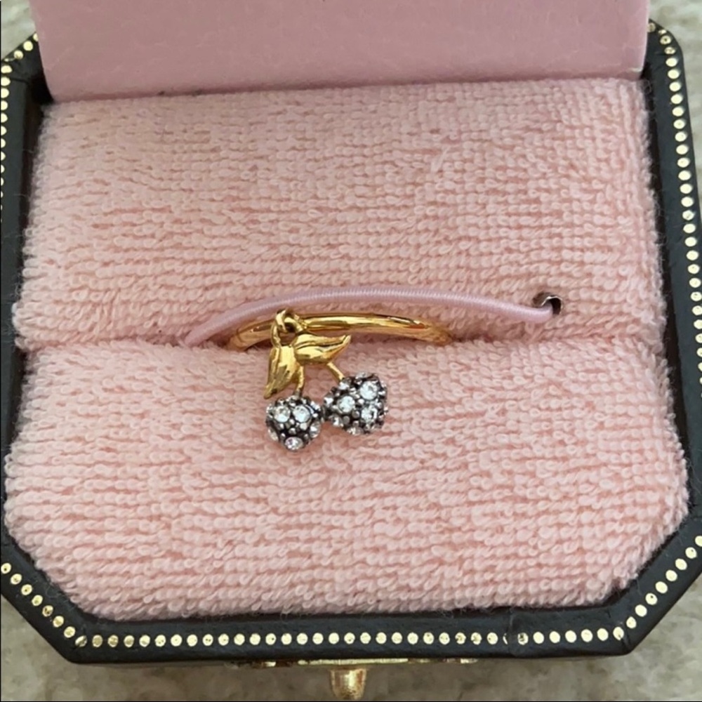 Juicy Couture cherry ring